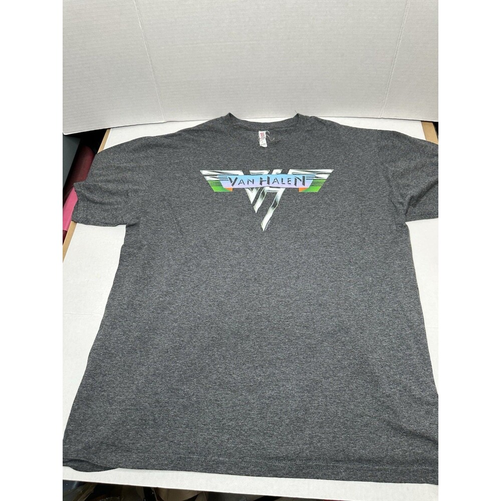 Van Halen Classic Logo Pantera 2000’s  Gray T-Shirt, Large TeeStyled Brand